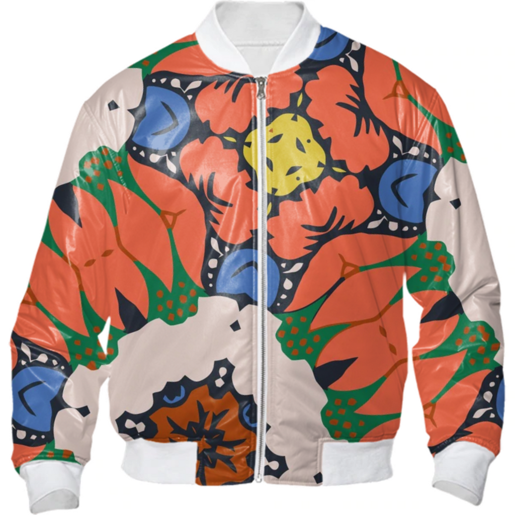 Patternova Ethnic Geo Bomber Jacket