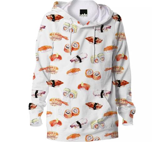 sushi sweatshirt