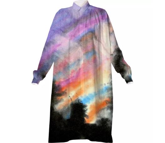 Nebulous Shirt Dress II
