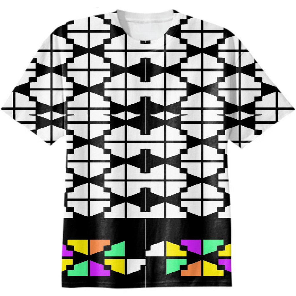 Geometric digitsl shapes