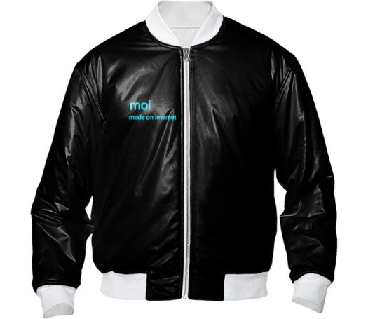 over bomber jacket