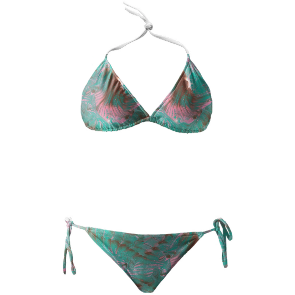 Snakes heart bikini