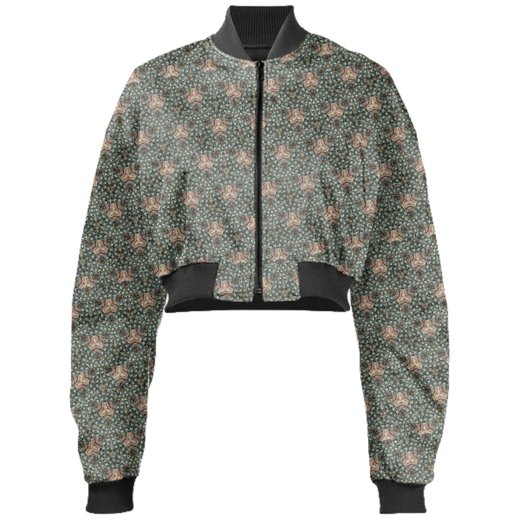 CROPPED BOMBER
