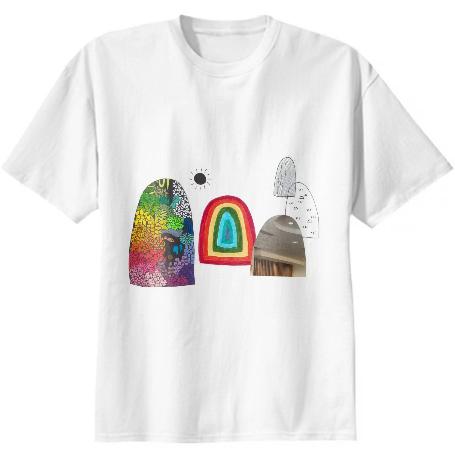 Dancing Mountains Cotton T shirt