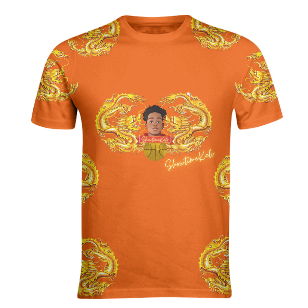 SHOWTIME KELV CROSS FRONT LOGO T-SHIRT