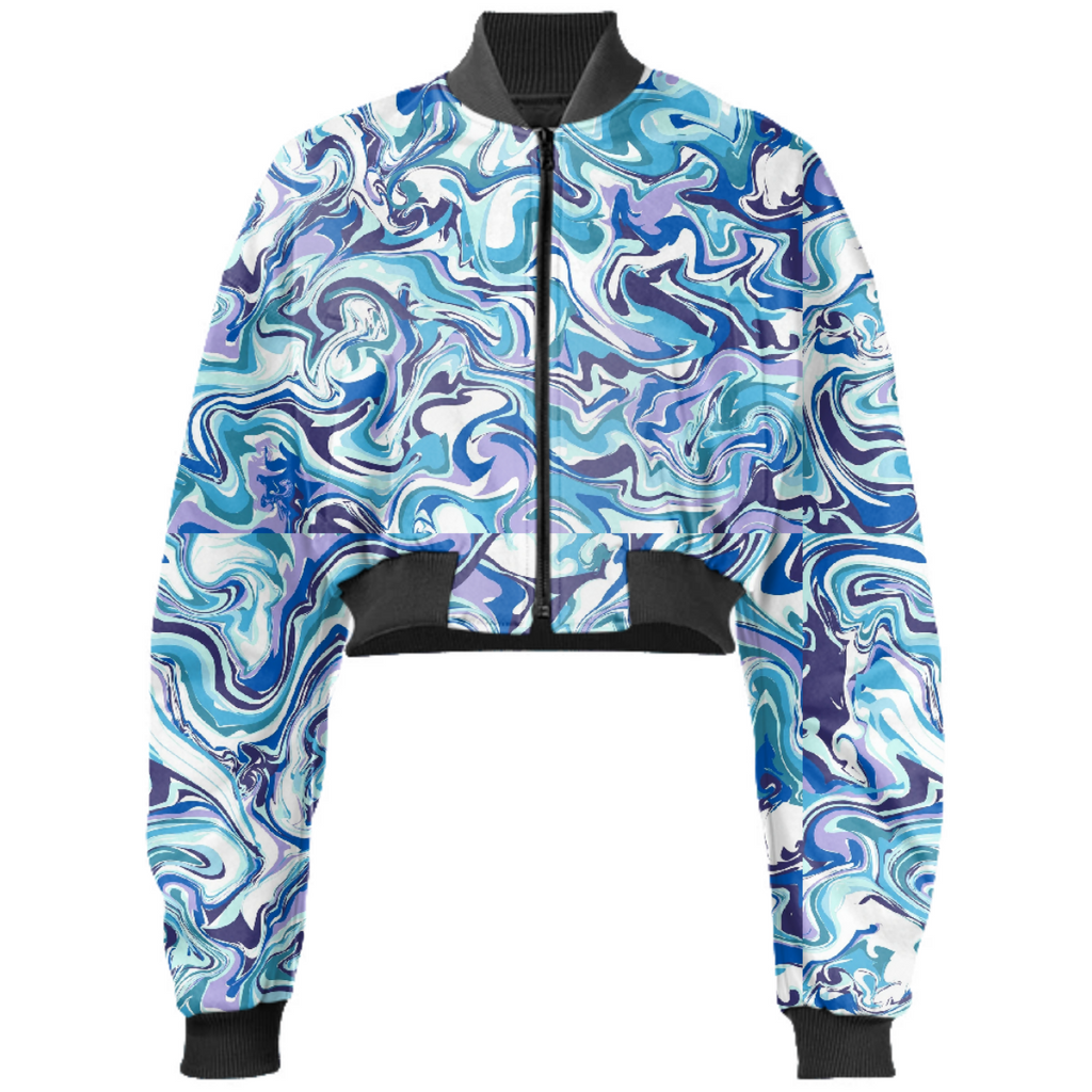 Abstract Blue
