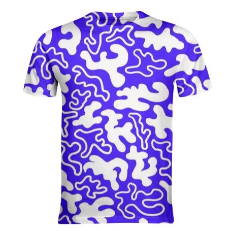 Chic Germs Blue White