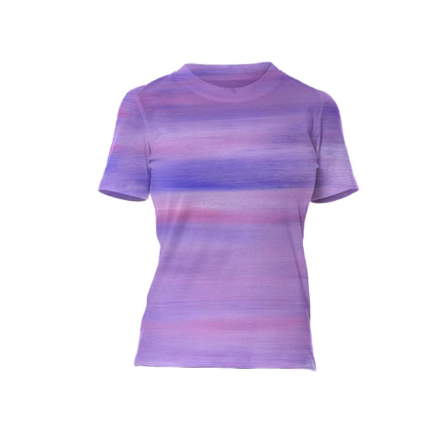 Designers t shirt Purple rainbow edition Design shop