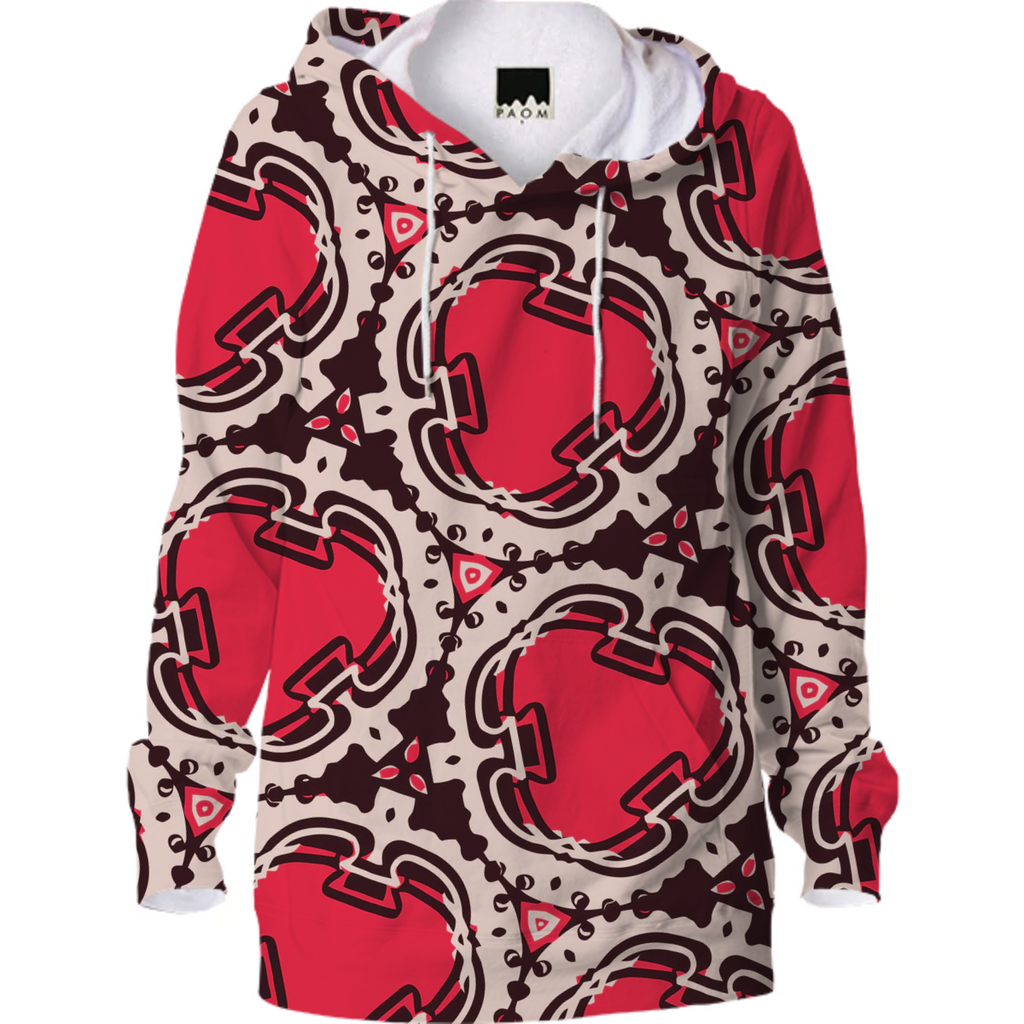 Patternova Oversize print Hoodie