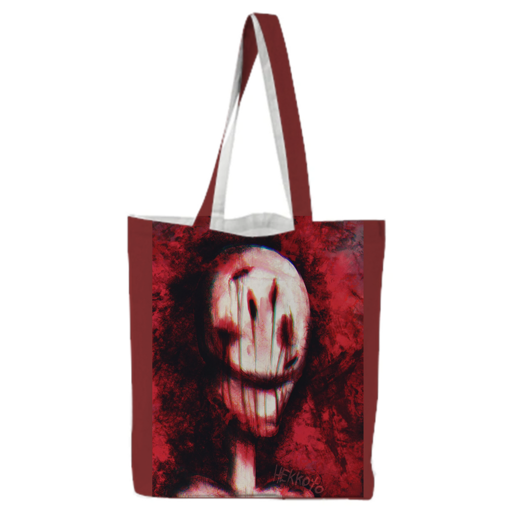 Liar creepy spooky horror nightmare eerie dark tote bag