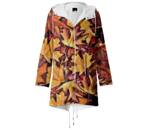 Fall Leaves Raincoat