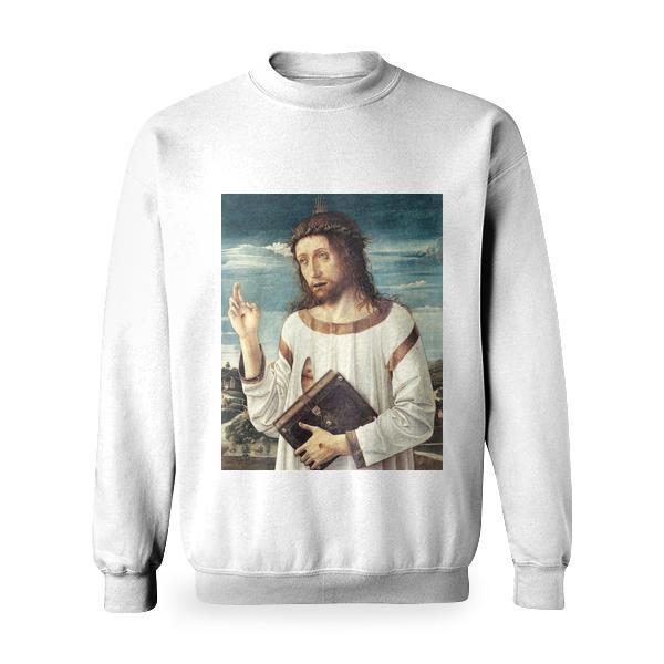 Christ Blessing Basic Sweatshirt