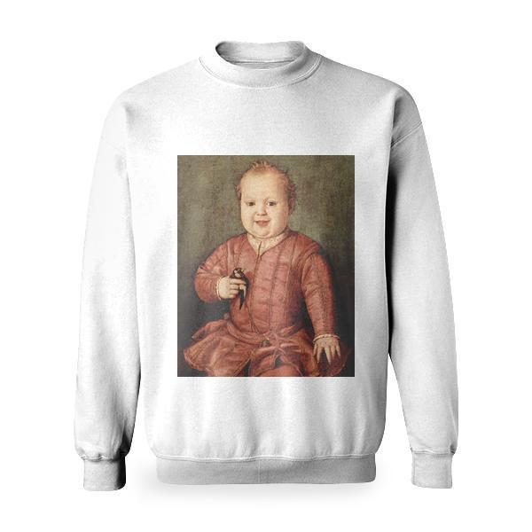 Portrait Of Giovanni De Medici Basic Sweatshirt