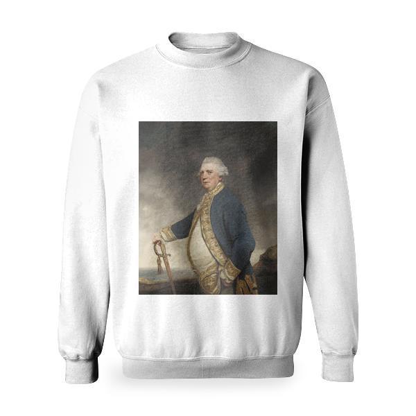 Admiral Augustus Keppel 1779 Basic Sweatshirt