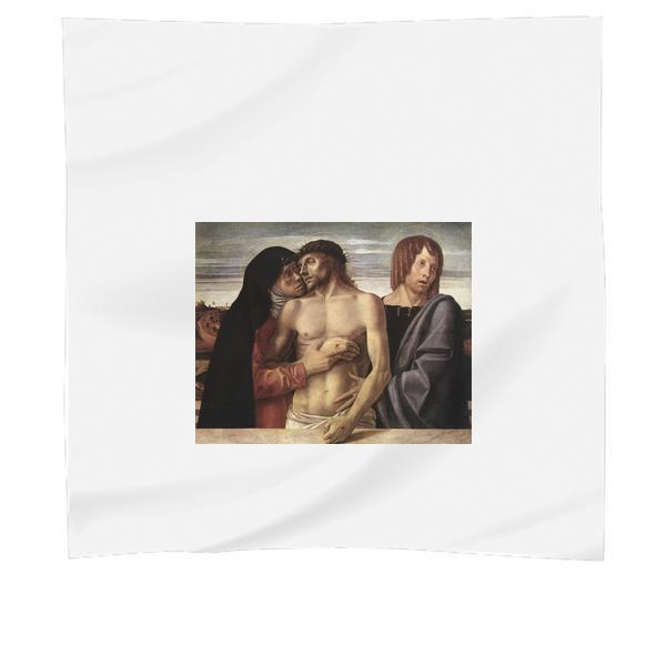 Dead Christ Supported By Mary And Saint John Evangelista Scarf