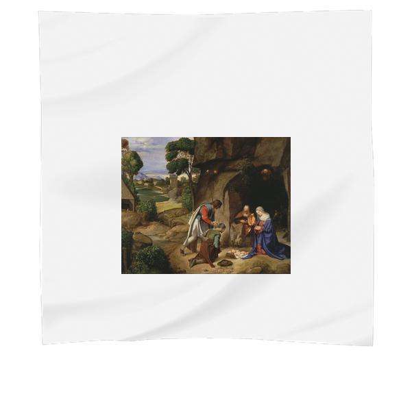 The Adoration Of The Shepherds Scarf