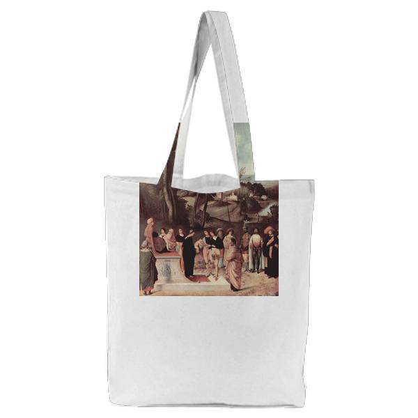 The Test Of Fire Of Moses Tote Bag