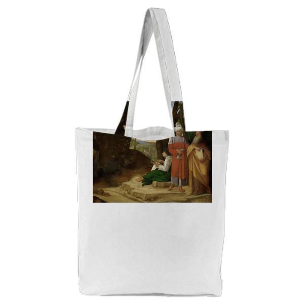 The Three Philosophers Tote Bag