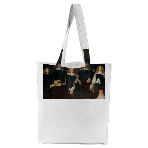 The Regents Of The Old Mens Home In Haarlem Tote Bag