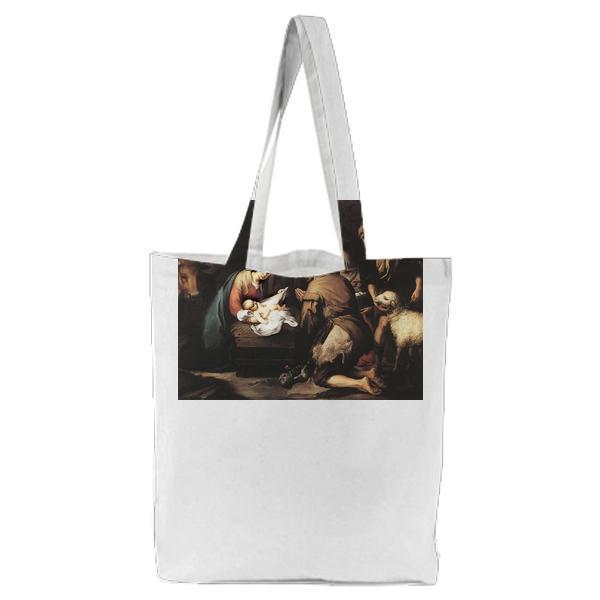 Adoration Of The Shepherds Tote Bag