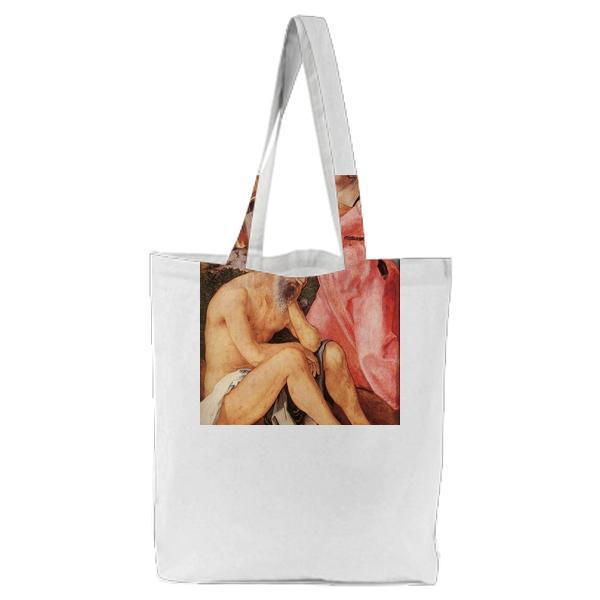 Job And His Wife Tote Bag