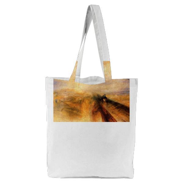 Rain Steam And Speed The Great Western Railway Tote Bag