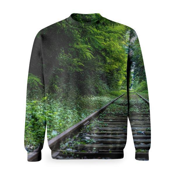 Nature Forest Industry Rails Basic Sweatshirt