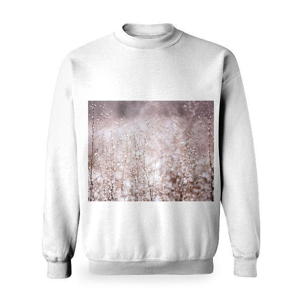 Cold Snow Nature Bush Basic Sweatshirt