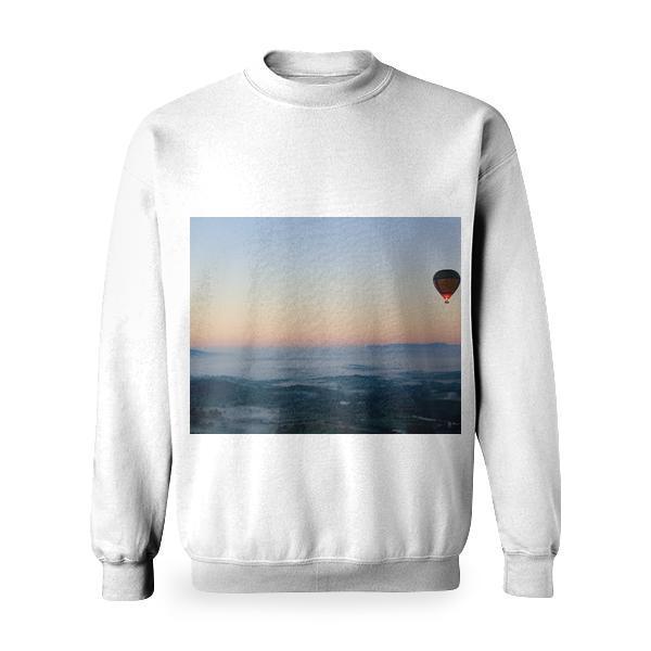 Landscape Nature Sky Sunset Basic Sweatshirt