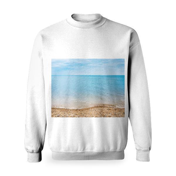Clear Blue Ocean Basic Sweatshirt