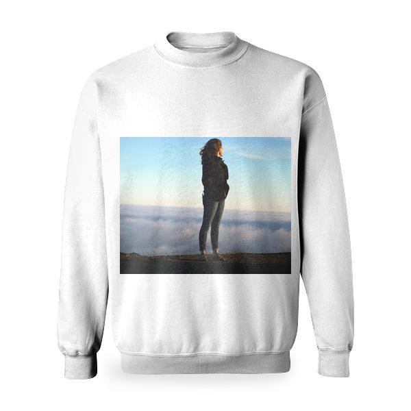 Nature Woman Fresh Over The Clouds Basic Sweatshirt