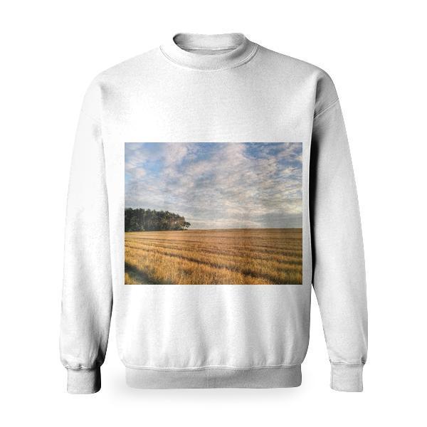 Landscape Nature Sky Clouds Basic Sweatshirt