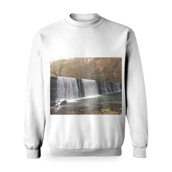 View Of Waterfall Basic Sweatshirt