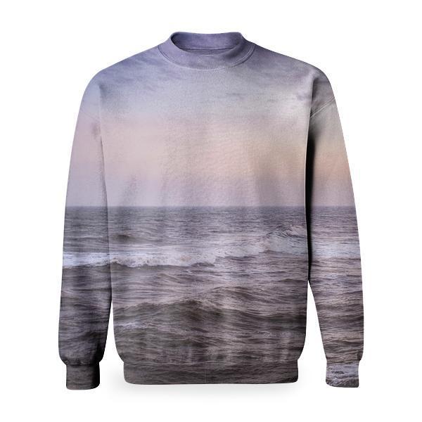Ocean Wave During Daytime Basic Sweatshirt