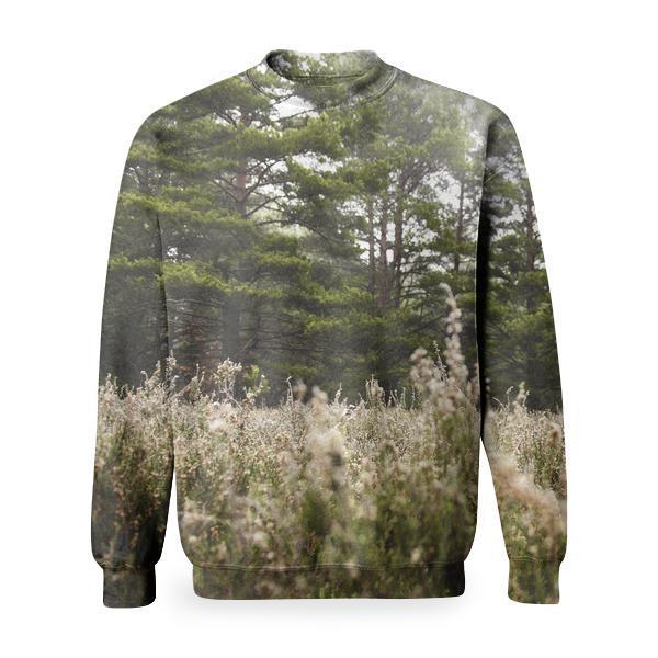 Nature Forest Grass Meadow Basic Sweatshirt