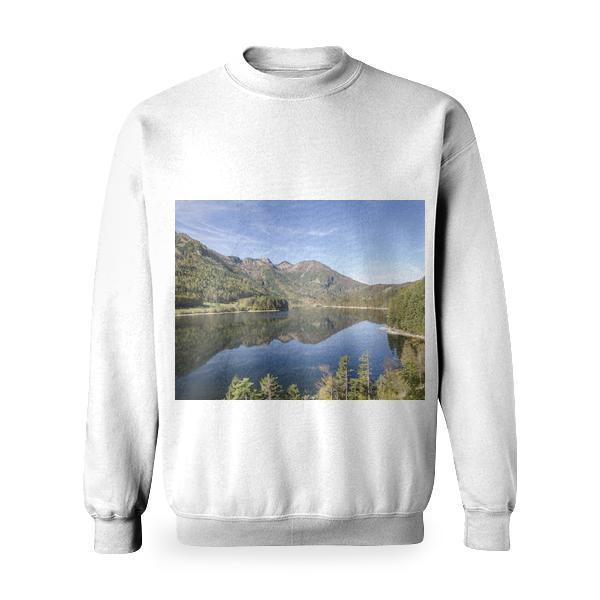 Hills By The River Basic Sweatshirt