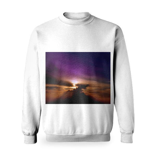 Sunset View Basic Sweatshirt