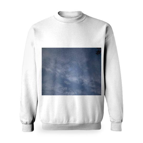 Nature Sky Night Clouds Basic Sweatshirt