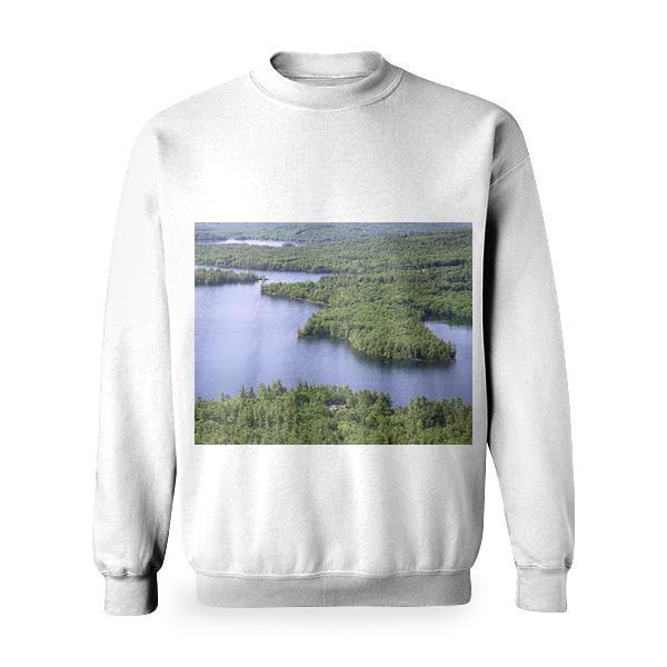 Landscape Nature Water Forest Basic Sweatshirt
