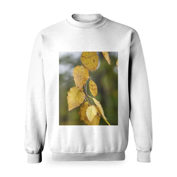 Yellow Leaf Basic Sweatshirt