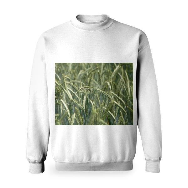 Nature Field Grass Meadow Basic Sweatshirt