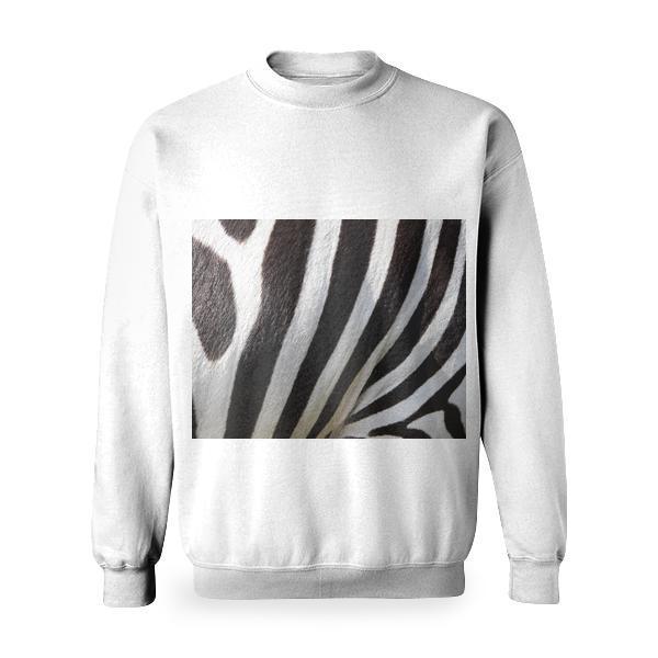 Zebra Fur Basic Sweatshirt