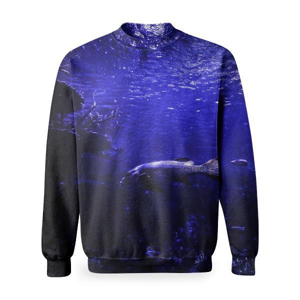 Sea Water Ocean Dark Basic Sweatshirt
