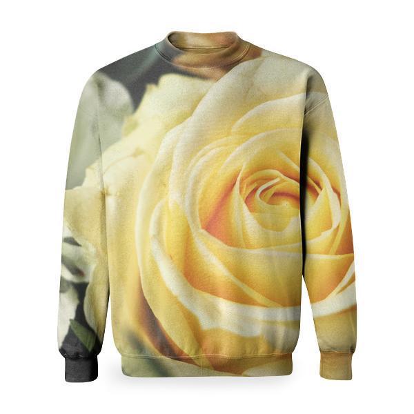 Garden Flower Rose Flora Basic Sweatshirt