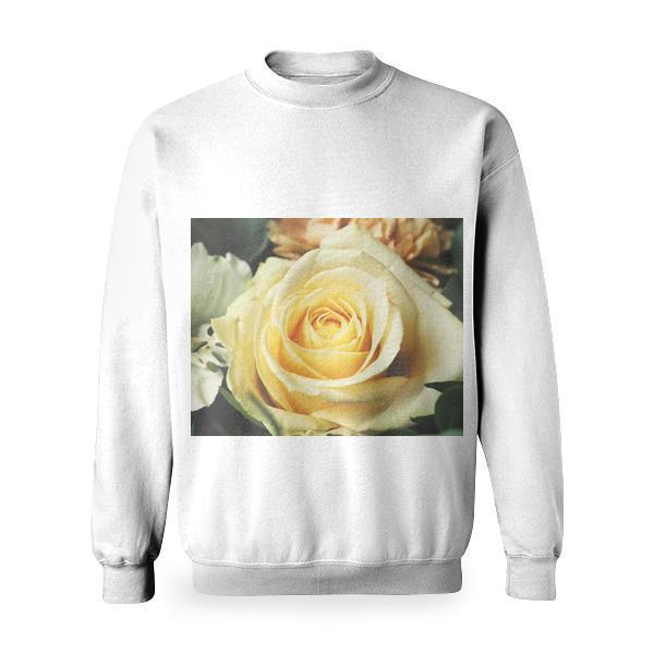 Garden Flower Rose Flora Basic Sweatshirt