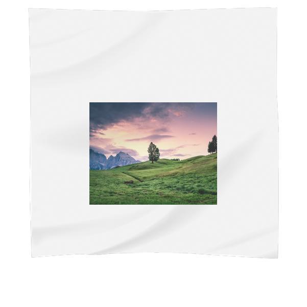 Green Leaf Tree Surrounded By Green Grass Field During Daytim Scarf