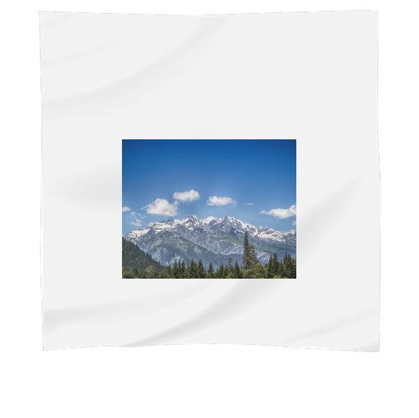 Snow Landscape Nature Sky Scarf