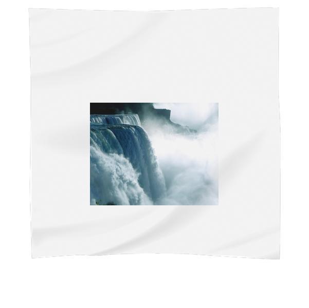 Waterfalls During Daytime Scarf