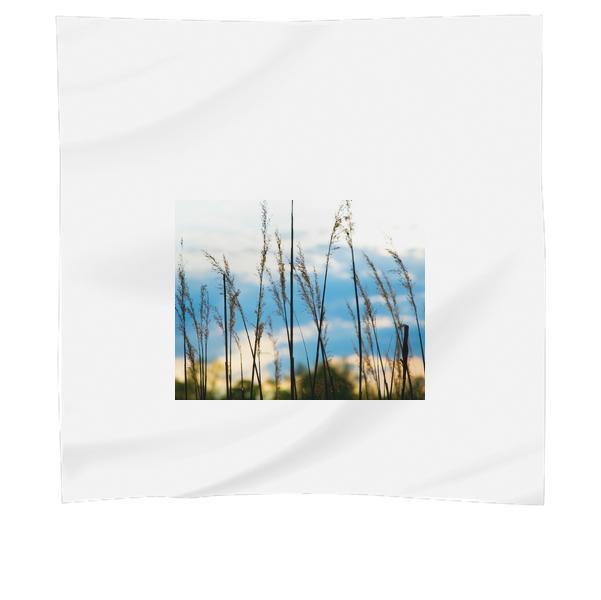 Close Up Image Of Grass During Daytime Scarf