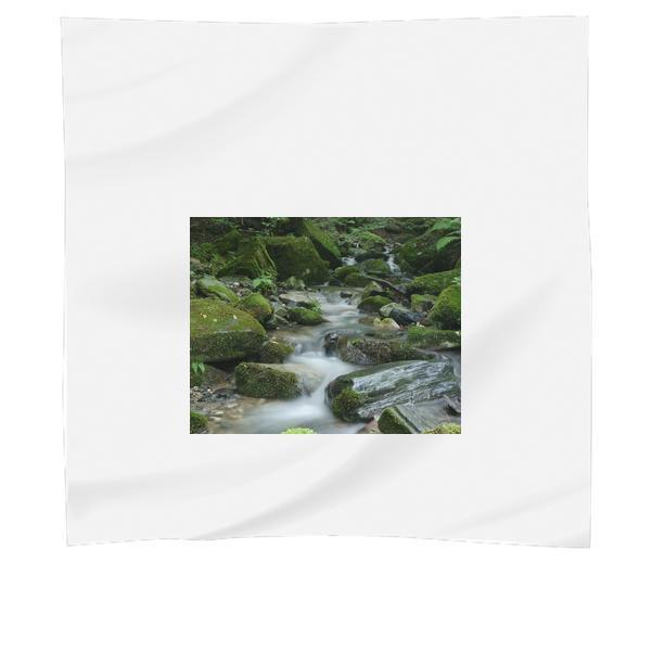 River In Time Lapse During Daytime Scarf